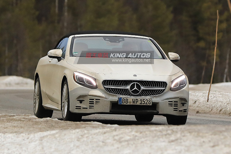 小改款《Mercedes-Benz S-Class Cabriolet》首度現蹤 小改款《Mercedes-Benz S-Class Cabriolet》首度現蹤