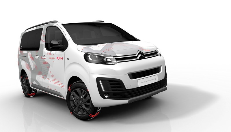 《Citroen SpaceTourer 4X4 Ë Concept》冒險概念預約日內瓦首演 《Citroen SpaceTourer 4X4 Ë Concept》冒險概念預約日內瓦首演