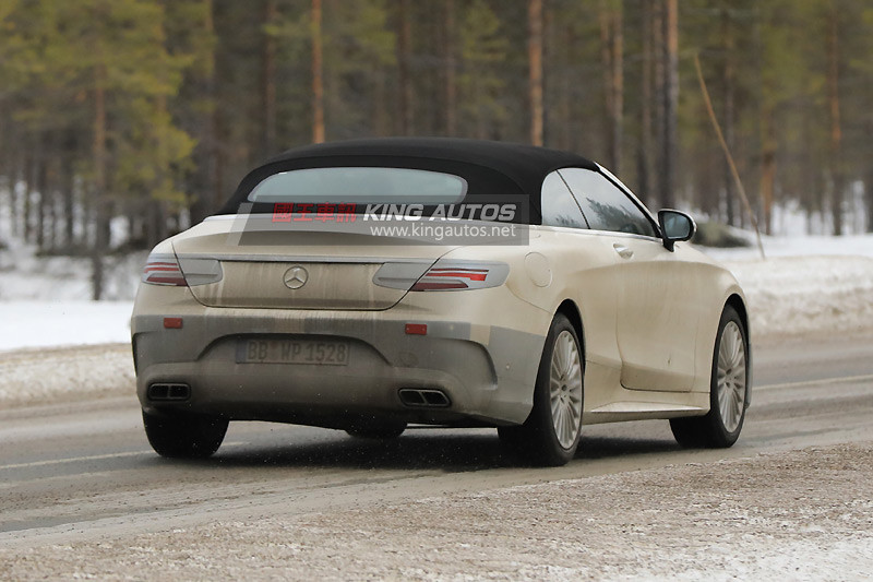 小改款《Mercedes-Benz S-Class Cabriolet》首度現蹤 小改款《Mercedes-Benz S-Class Cabriolet》首度現蹤
