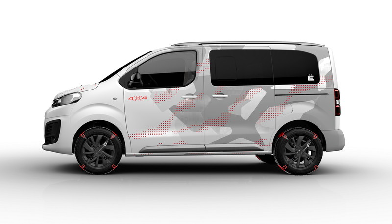 《Citroen SpaceTourer 4X4 Ë Concept》冒險概念預約日內瓦首演 《Citroen SpaceTourer 4X4 Ë Concept》冒險概念預約日內瓦首演
