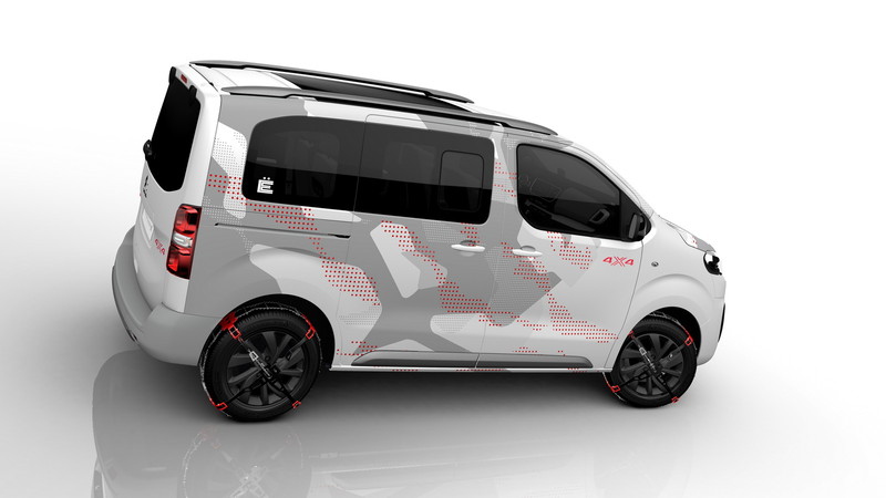 《Citroen SpaceTourer 4X4 Ë Concept》冒險概念預約日內瓦首演 《Citroen SpaceTourer 4X4 Ë Concept》冒險概念預約日內瓦首演