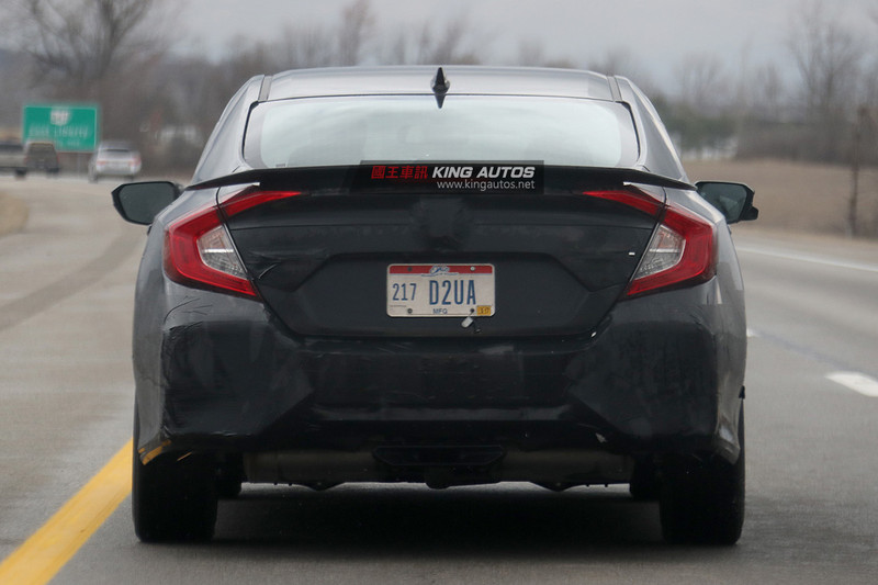 有望紐約車展現身 《Honda Civic Si Sedan》偽裝測試車現蹤 有望紐約車展現身 《Honda Civic Si Sedan》偽裝測試車現蹤