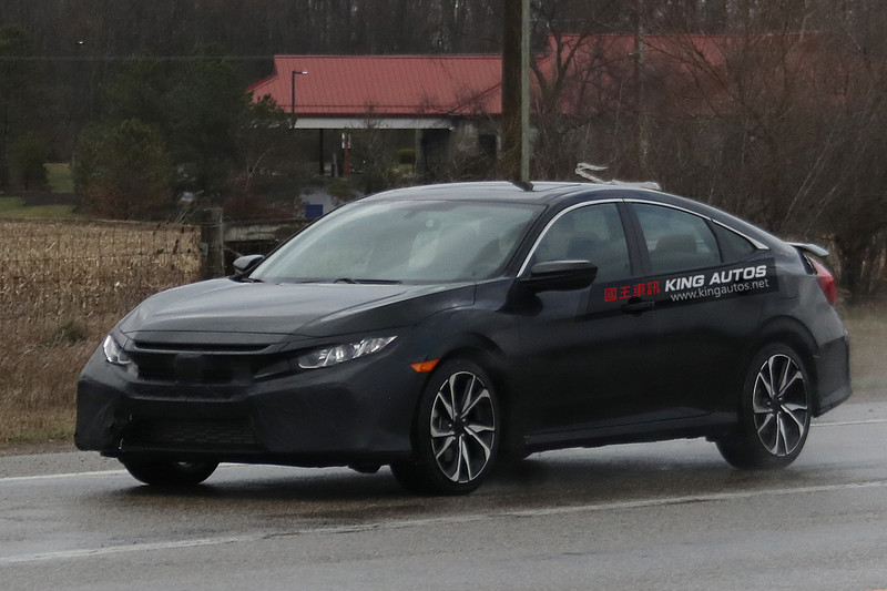 有望紐約車展現身 《Honda Civic Si Sedan》偽裝測試車現蹤 有望紐約車展現身 《Honda Civic Si Sedan》偽裝測試車現蹤