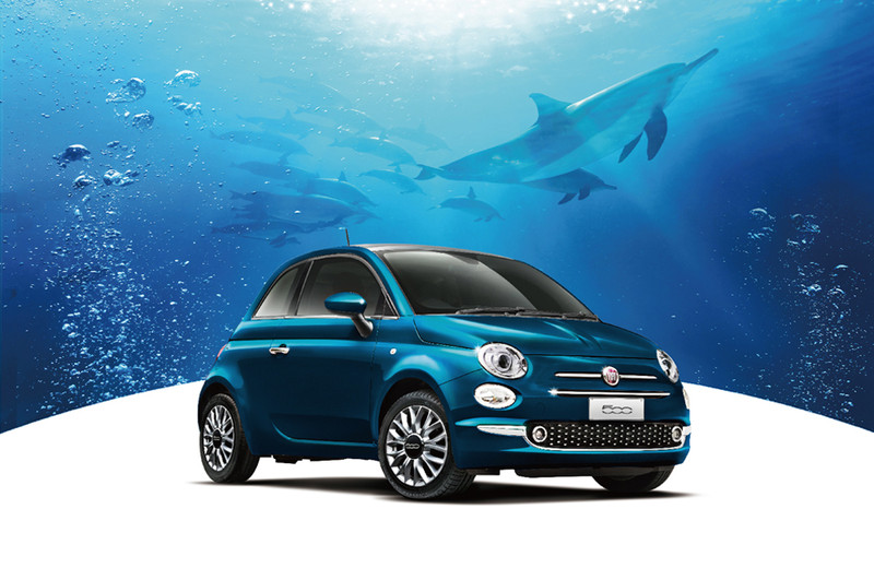 日本限量《Fiat 500 MareBlu》蔚藍大海上身更迷人 日本限量《Fiat 500 MareBlu》蔚藍大海上身更迷人