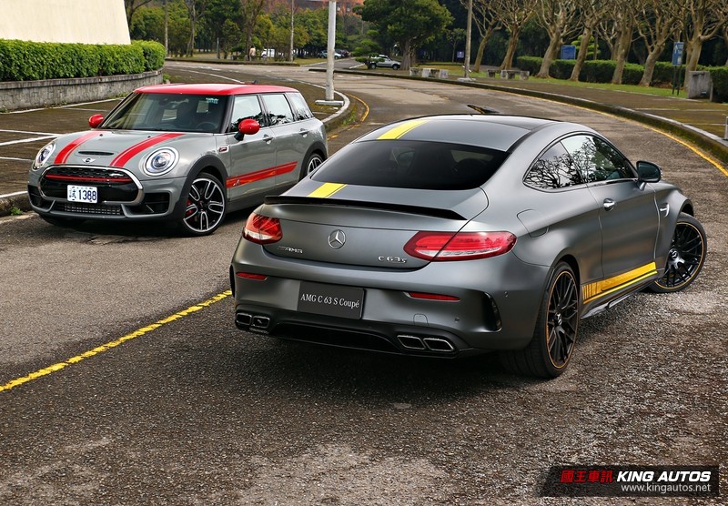 你想要的兩種生活─《Mini JCW Clubman ALL4》x《Mercedes-AMG C 63 S Coupe》 你想要的兩種生活─《Mini JCW Clubman ALL4》x《Mercedes-AMG C 63 S Coupe》