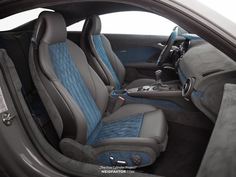無所不包 Neidfaktor推出《Audi TT RS》類麂皮內裝升級方案 無所不包 Neidfaktor推出《Audi TT RS》類麂皮內裝升級方案