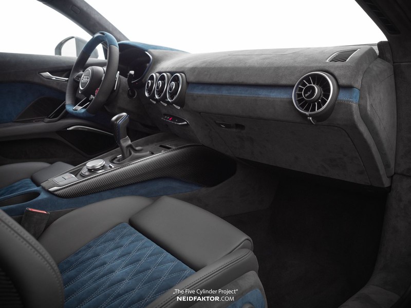 無所不包 Neidfaktor推出《Audi TT RS》類麂皮內裝升級方案 無所不包 Neidfaktor推出《Audi TT RS》類麂皮內裝升級方案