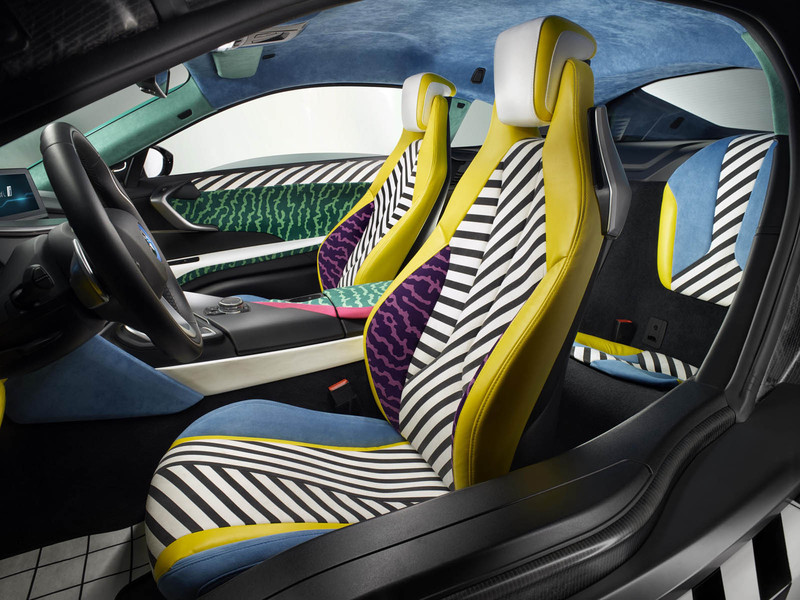 獨一無二《BMW i8》攜手《i3》向1980年代經典設計致敬 獨一無二《BMW i8》攜手《i3》向1980年代經典設計致敬