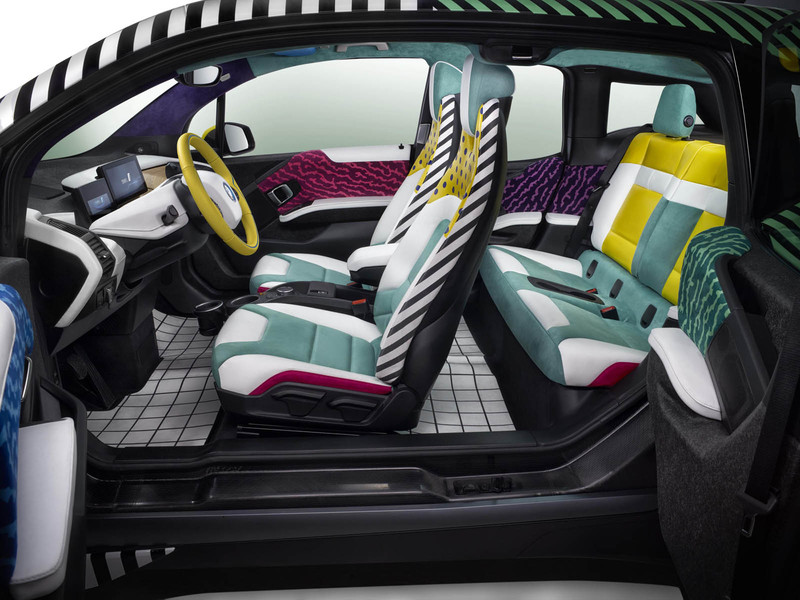 獨一無二《BMW i8》攜手《i3》向1980年代經典設計致敬 獨一無二《BMW i8》攜手《i3》向1980年代經典設計致敬