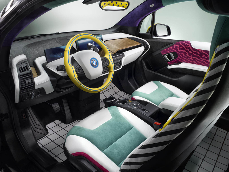 獨一無二《BMW i8》攜手《i3》向1980年代經典設計致敬 獨一無二《BMW i8》攜手《i3》向1980年代經典設計致敬