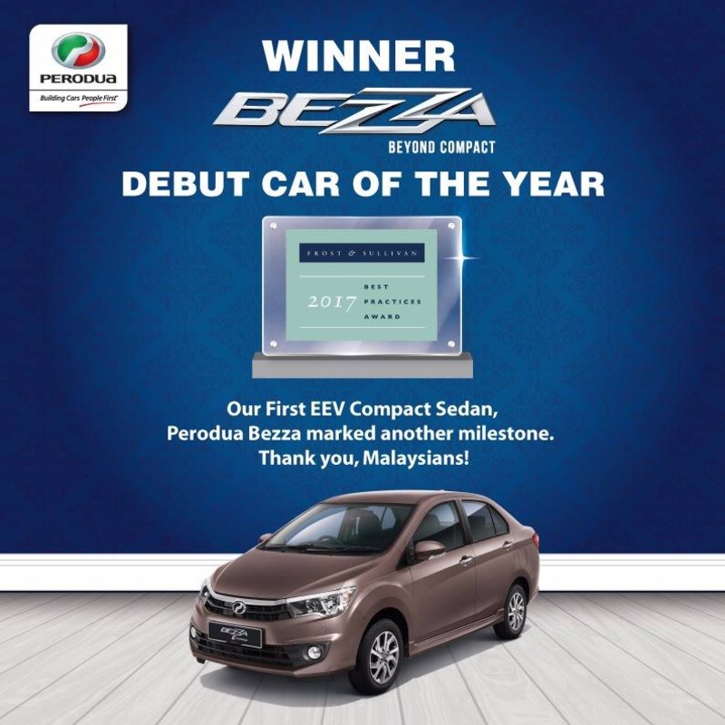 2017年式《Perodua Bezza》馬來西亞戰力強化 2017年式《Perodua Bezza》馬來西亞戰力強化