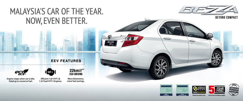 2017年式《Perodua Bezza》馬來西亞戰力強化 2017年式《Perodua Bezza》馬來西亞戰力強化