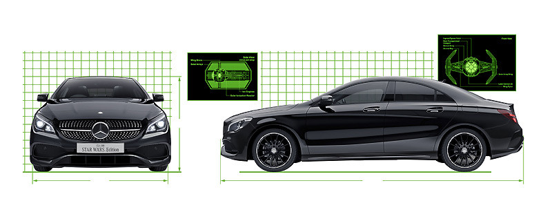 原力加持 日本推出《Mercedes-Benz CLA 180 Star Wars Edition》限量特仕車 原力加持 日本推出《Mercedes-Benz CLA 180 Star Wars Edition》限量特仕車