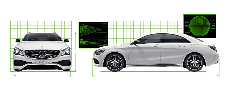 原力加持 日本推出《Mercedes-Benz CLA 180 Star Wars Edition》限量特仕車 原力加持 日本推出《Mercedes-Benz CLA 180 Star Wars Edition》限量特仕車