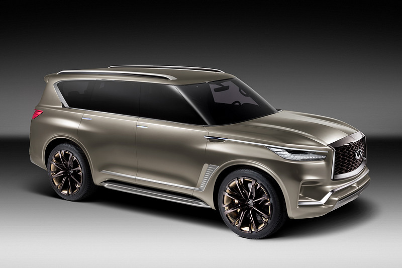 新世代《Infiniti QX80》預計今年底問世 將延用現行VK56VD 5.6升V8動力 新世代《Infiniti QX80》預計今年底問世 將延用現行VK56VD 5.6升V8動力