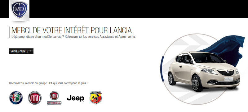 獨守義大利市場《Lancia》蘭吉雅關閉歐洲多國官方網站 獨守義大利市場《Lancia》蘭吉雅關閉歐洲多國官方網站