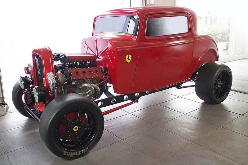 植入《Ferrari》心臟再掛雙渦輪 超猛1932年《Ford Model B Coupe》狂發950hp暴力 植入《Ferrari》心臟再掛雙渦輪 超猛1932年《Ford Model B Coupe》狂發950hp暴力