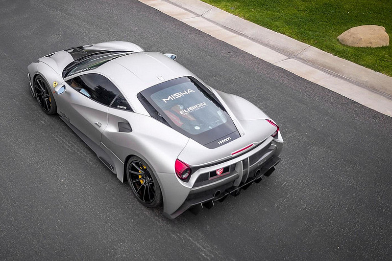 碳纖上身更添耀馬氣勢 Misha Designs操刀《Ferrari 488 GTB》實車亮相 碳纖上身更添耀馬氣勢 Misha Designs操刀《Ferrari 488 GTB》實車亮相