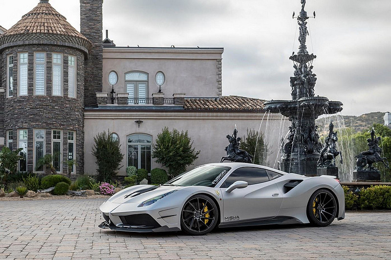 碳纖上身更添耀馬氣勢 Misha Designs操刀《Ferrari 488 GTB》實車亮相 碳纖上身更添耀馬氣勢 Misha Designs操刀《Ferrari 488 GTB》實車亮相