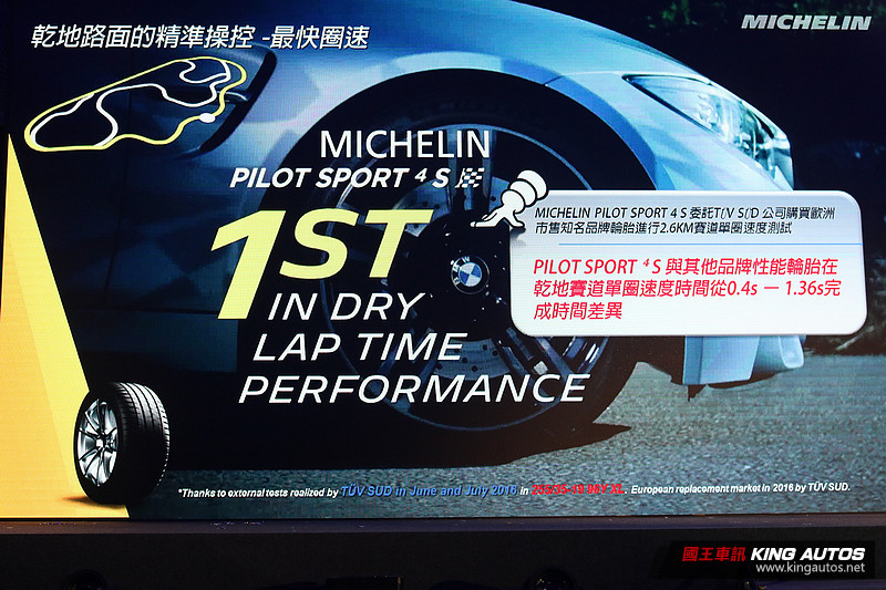 熱情燃動駕馭新境界 米其林《Michelin》最新高階性能胎款《Pilot Sport 4 S》正式發表 熱情燃動駕馭新境界 米其林《Michelin》最新高階性能胎款《Pilot Sport 4 S》正式發表