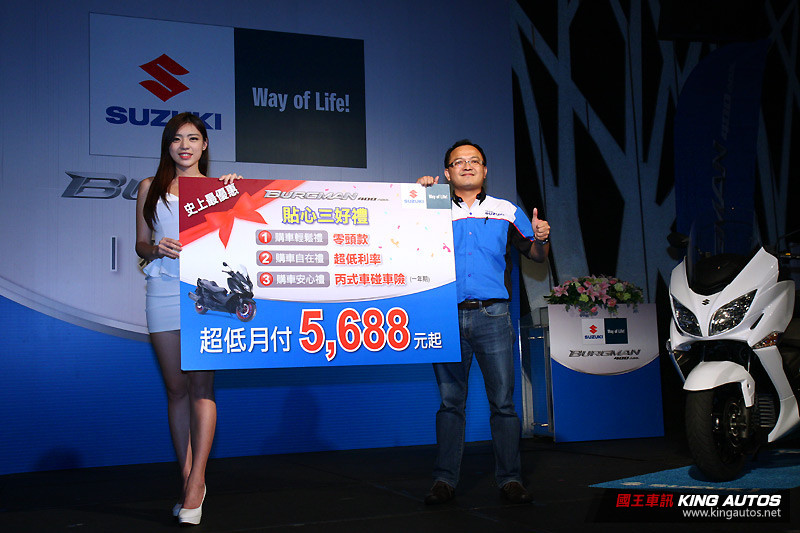 日製進口29.6萬起! 《Suzuki Burgman 400》強襲國內黃牌重機市場 日製進口29.6萬起! 《Suzuki Burgman 400》強襲國內黃牌重機市場