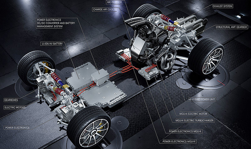 F1賽場技術回饋 終極超跑《Mercedes-AMG Project One》身擁千匹動力預計法蘭克福車展亮相 F1賽場技術回饋 終極超跑《Mercedes-AMG Project One》身擁千匹動力預計法蘭克福車展亮相