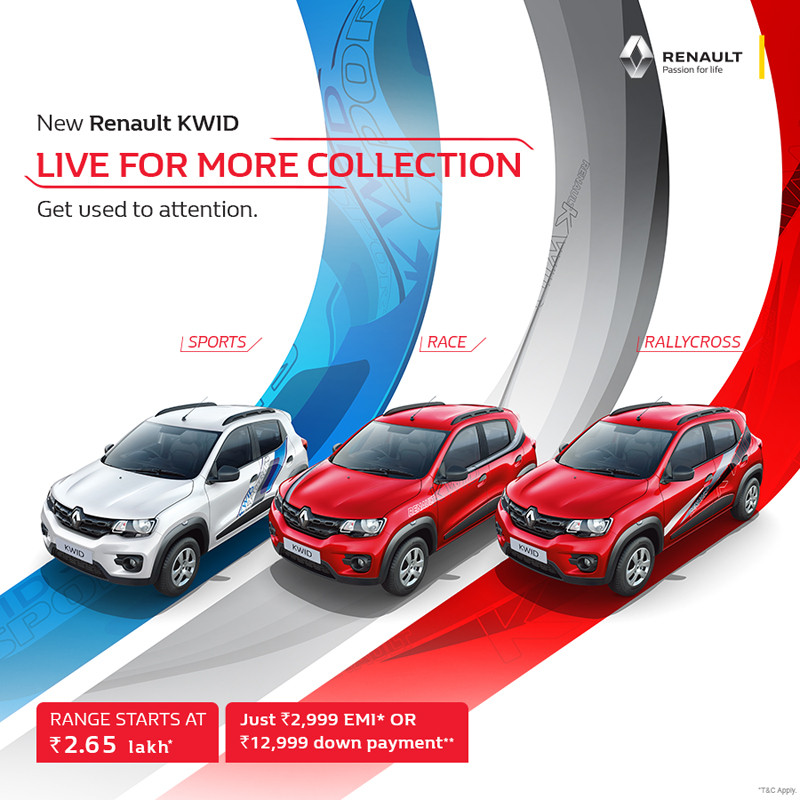 《Renault Kwid Live For More Collection》隨選風格更有型 《Renault Kwid Live For More Collection》隨選風格更有型