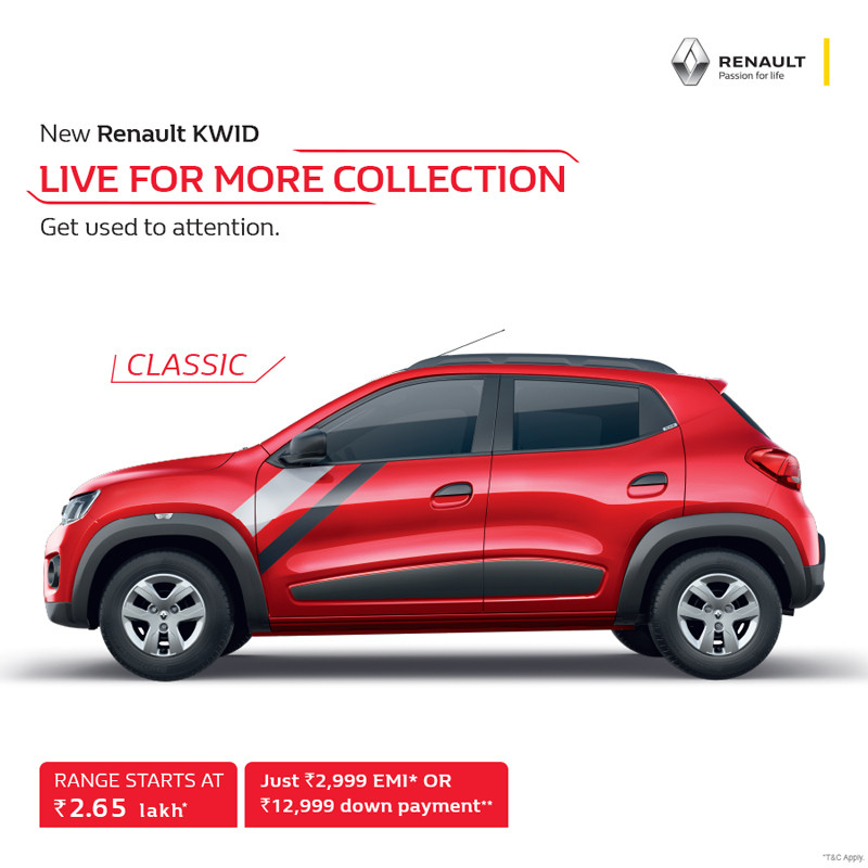 《Renault Kwid Live For More Collection》隨選風格更有型 《Renault Kwid Live For More Collection》隨選風格更有型