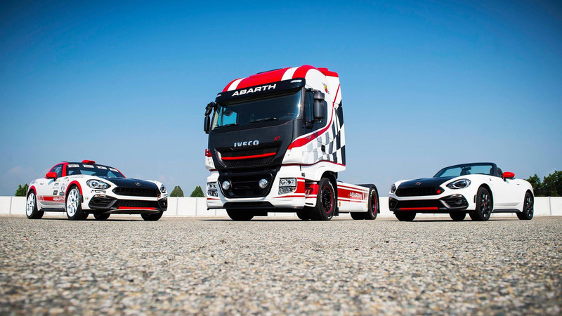 毒蠍勁裝上身 《Iveco》複製《Abarth 124 Spider》設計主題 毒蠍勁裝上身 《Iveco》複製《Abarth 124 Spider》設計主題