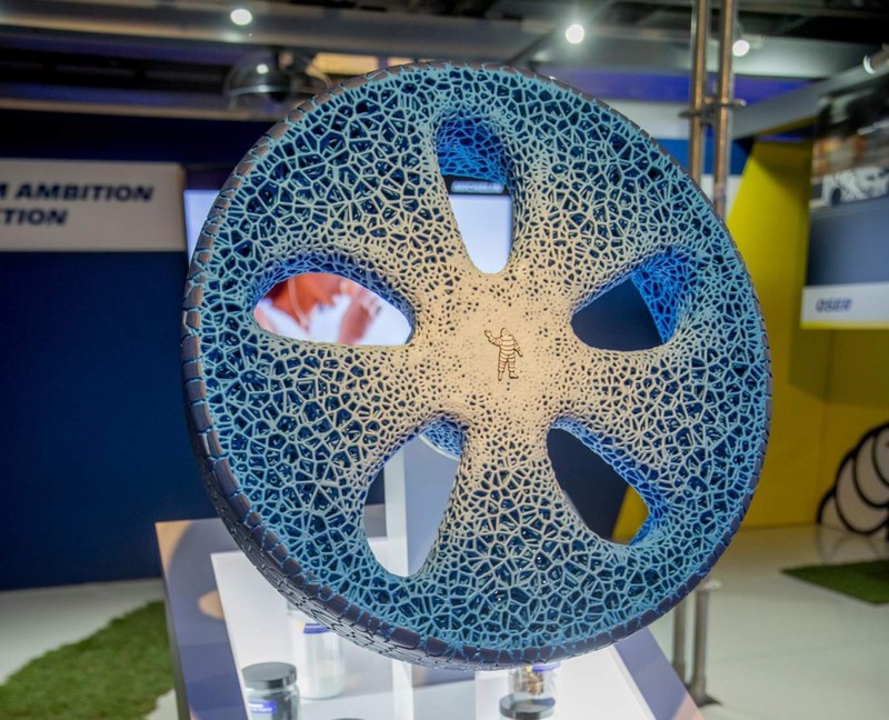 展望未來輪胎科技 《Michelin》發表Visionary Concept概念輪胎 展望未來輪胎科技 《Michelin》發表Visionary Concept概念輪胎