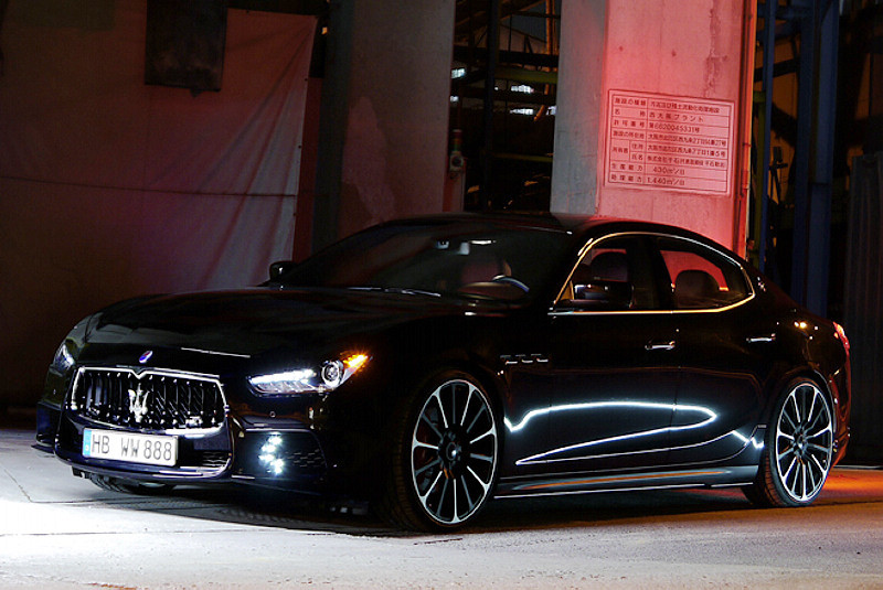 大和風格塑造闇夜海神 Wald Black Bison套件讓《Maserati Ghibli》隱露殺機 大和風格塑造闇夜海神 Wald Black Bison套件讓《Maserati Ghibli》隱露殺機
