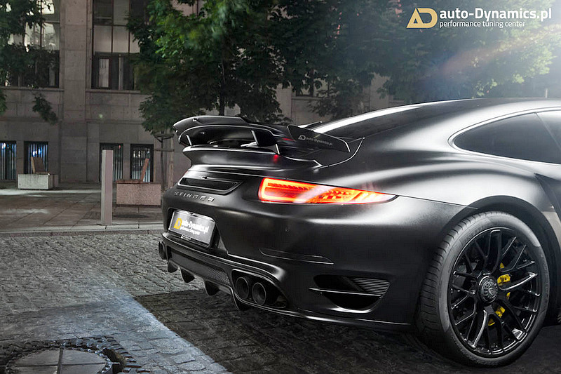 打造暗黑騎士風格 auto-Dynamics操刀《Porsche 911 Turbo S》釋放700hp豪力 打造暗黑騎士風格 auto-Dynamics操刀《Porsche 911 Turbo S》釋放700hp豪力