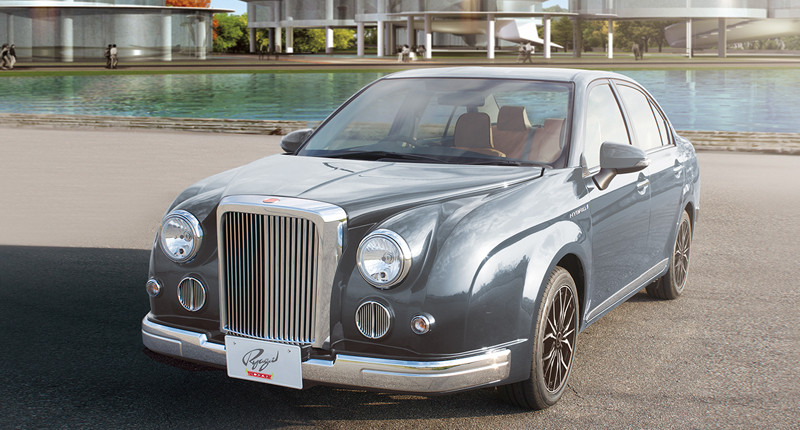 期間限定 Mitsuoka Ryugi Modan 光岡自動車日本發表 國王車訊kingautos