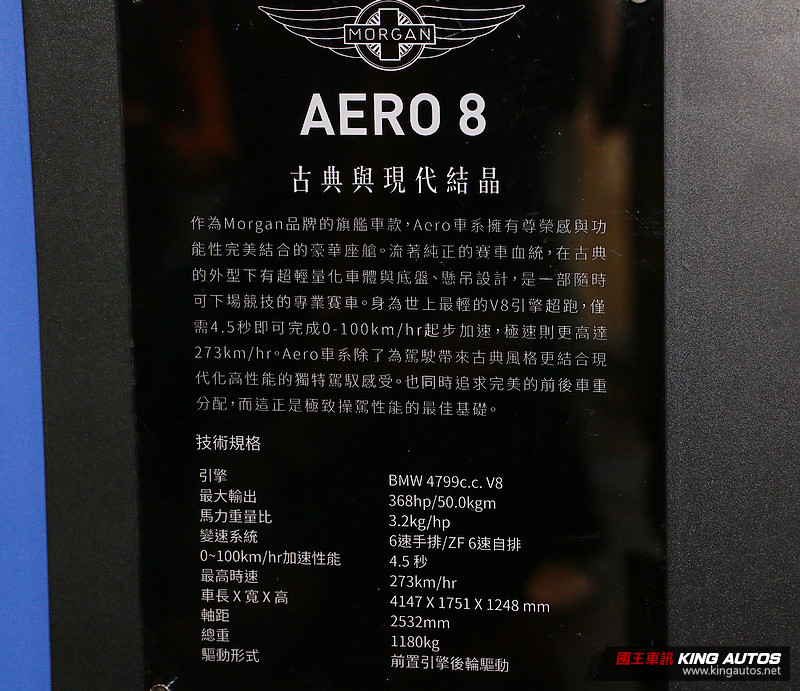傳承百年英倫復古經典 《Morgan Aero 8 & Classic Plus4》登臺發表 傳承百年英倫復古經典 《Morgan Aero 8 & Classic Plus4》登臺發表
