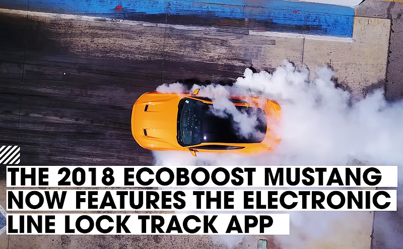 輕鬆享受燒胎快感 新年式《Ford Mustang EcoBoost》追加Line Lock前軸鎖定功能 輕鬆享受燒胎快感 新年式《Ford Mustang EcoBoost》追加Line Lock前軸鎖定功能