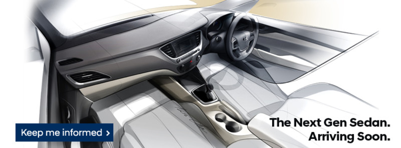 新世代《Hyundai Verna》印度首演前內在設計曝光 新世代《Hyundai Verna》印度首演前內在設計曝光