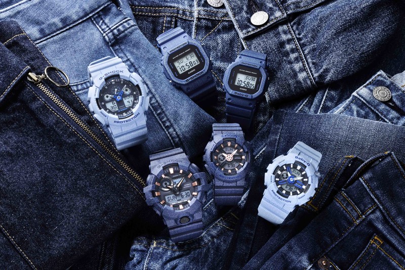 G-SHOCK & BABY-G 2017 Denim Series 全新丹寧對錶 G-SHOCK & BABY-G 2017 Denim Series 全新丹寧對錶