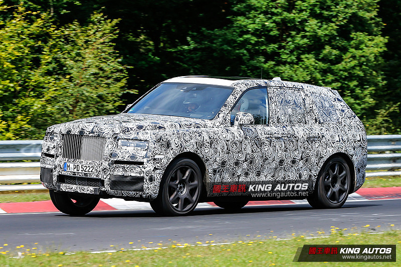 接受綠色地獄考驗 勞斯萊斯《Rolls-Royce》首款LSUV《Cullinan》紐柏林現蹤 接受綠色地獄考驗 勞斯萊斯《Rolls-Royce》首款LSUV《Cullinan》紐柏林現蹤