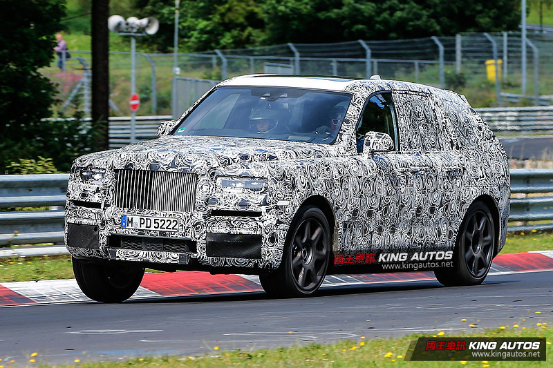接受綠色地獄考驗 勞斯萊斯《Rolls-Royce》首款LSUV《Cullinan》紐柏林現蹤 接受綠色地獄考驗 勞斯萊斯《Rolls-Royce》首款LSUV《Cullinan》紐柏林現蹤