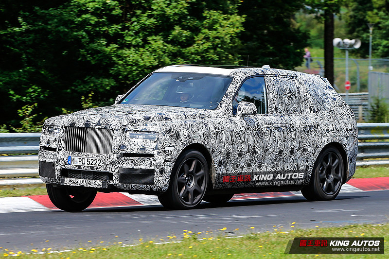 接受綠色地獄考驗 勞斯萊斯《Rolls-Royce》首款LSUV《Cullinan》紐柏林現蹤 接受綠色地獄考驗 勞斯萊斯《Rolls-Royce》首款LSUV《Cullinan》紐柏林現蹤