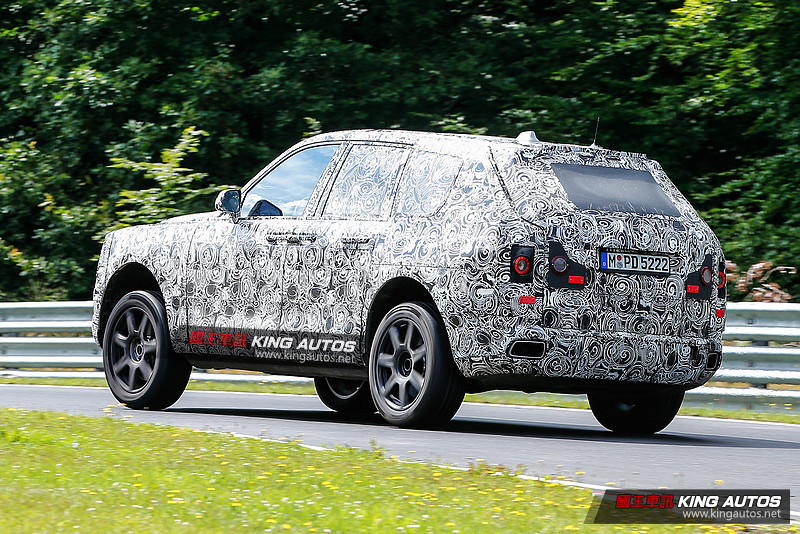 接受綠色地獄考驗 勞斯萊斯《Rolls-Royce》首款LSUV《Cullinan》紐柏林現蹤 接受綠色地獄考驗 勞斯萊斯《Rolls-Royce》首款LSUV《Cullinan》紐柏林現蹤