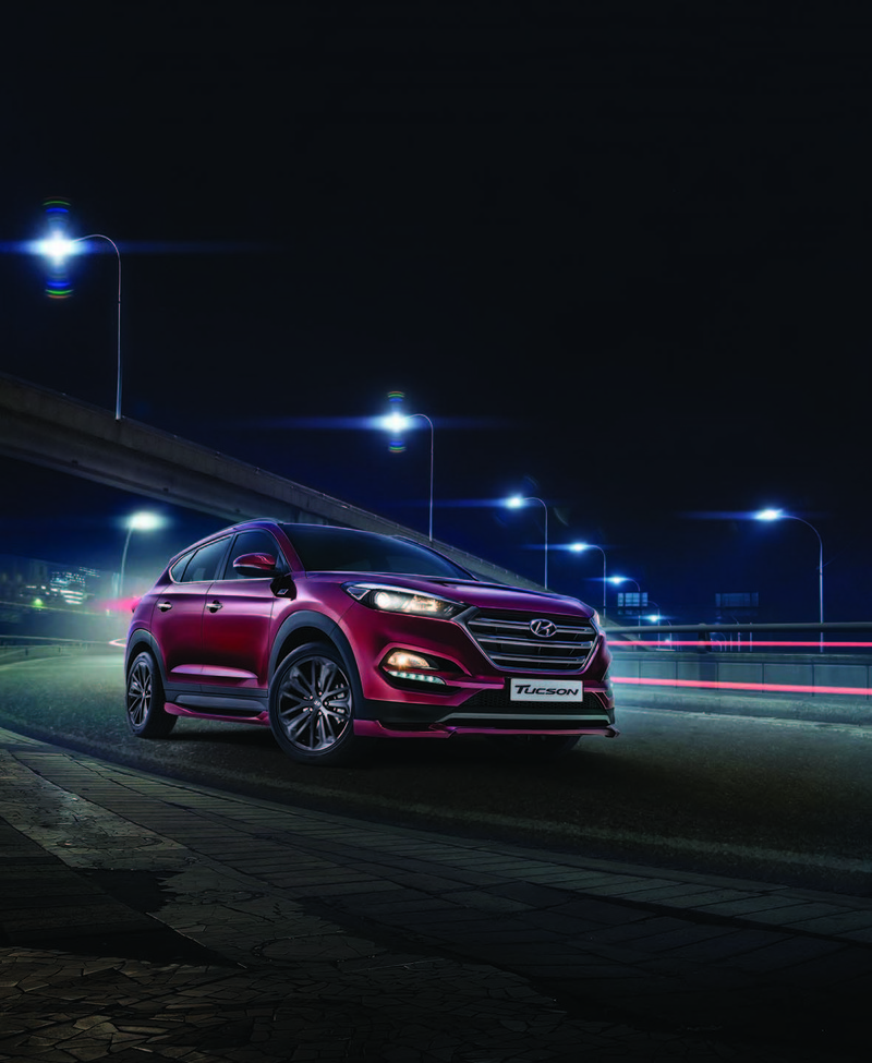 熱血休旅《Hyundai Tucson Sport》南非限量登場 熱血休旅《Hyundai Tucson Sport》南非限量登場