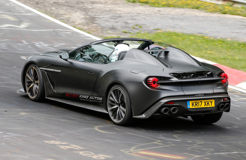 雙座更銷魂 《Aston Martin Vanquish Zagato Speedster》無偽裝首次亮相 雙座更銷魂 《Aston Martin Vanquish Zagato Speedster》無偽裝首次亮相