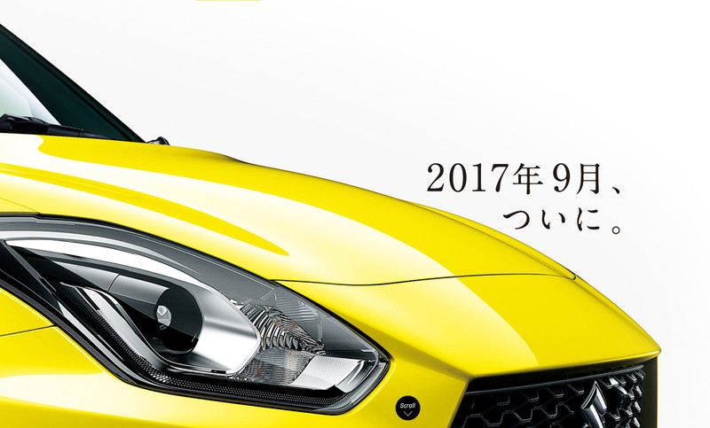 新一代《Suzuki Swift Sport》官網上線 日本同步9月發表 新一代《Suzuki Swift Sport》官網上線 日本同步9月發表