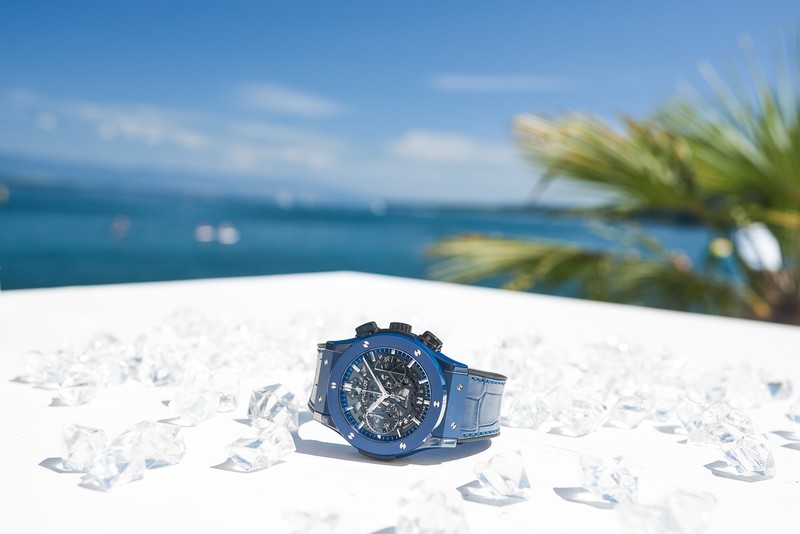 HUBLOT LOVES IBIZA 經典融合系列伊比薩特別版計時碼錶 HUBLOT LOVES IBIZA 經典融合系列伊比薩特別版計時碼錶