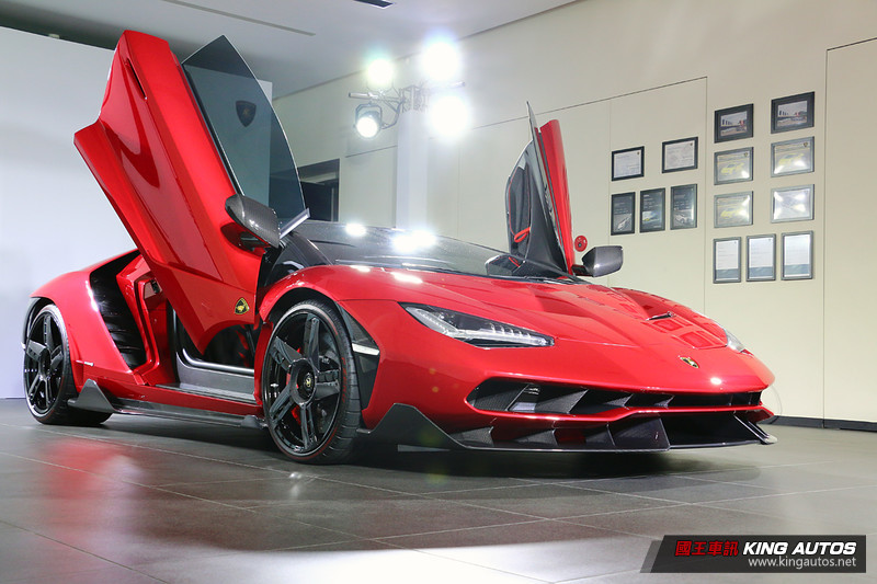 全球20分之1的億元瑰寶 《Lamborghini Centenario》抵臺亮相 全球20分之1的億元瑰寶 《Lamborghini Centenario》抵臺亮相