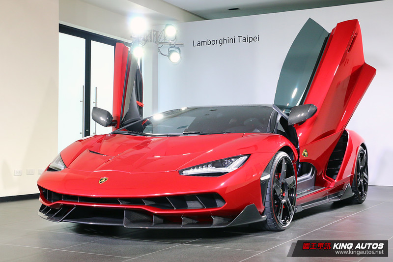 全球20分之1的億元瑰寶 《Lamborghini Centenario》抵臺亮相 全球20分之1的億元瑰寶 《Lamborghini Centenario》抵臺亮相