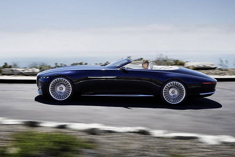 上空更顯絕美優雅 《Vision Mercedes-Maybach 6 Cabriolet》降臨2017 Pebble Beach 上空更顯絕美優雅 《Vision Mercedes-Maybach 6 Cabriolet》降臨2017 Pebble Beach