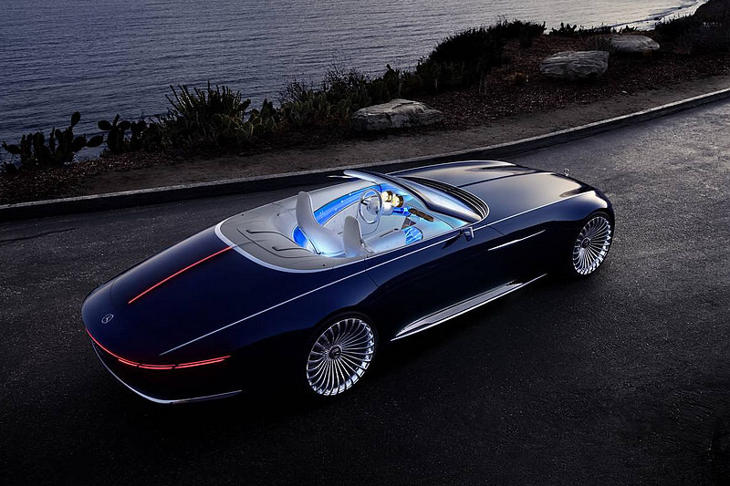 上空更顯絕美優雅 《Vision Mercedes-Maybach 6 Cabriolet》降臨2017 Pebble Beach 上空更顯絕美優雅 《Vision Mercedes-Maybach 6 Cabriolet》降臨2017 Pebble Beach