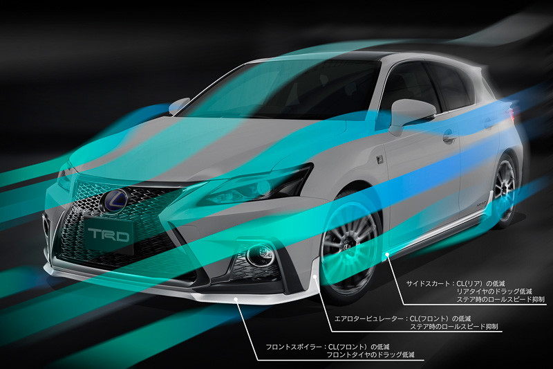 TRD加持更顯動感 小改款《Lexus CT 200h F Sport》專用套件同步發表 TRD加持更顯動感 小改款《Lexus CT 200h F Sport》專用套件同步發表